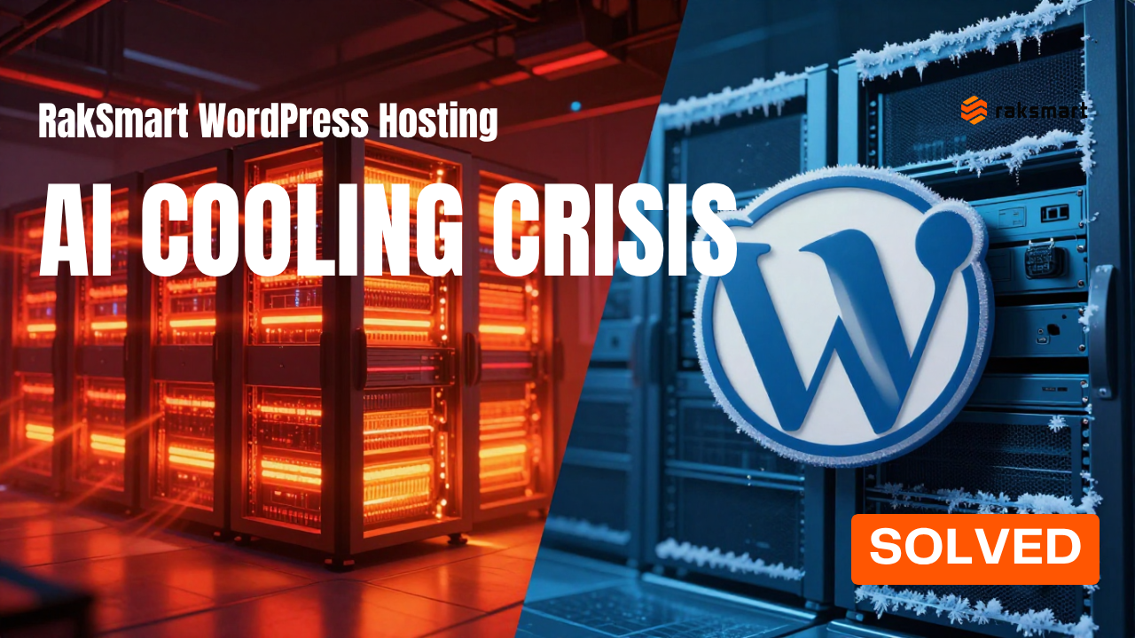 WordPress Hosting on RakSmart: Solving the AI Cooling Crisis Affordably