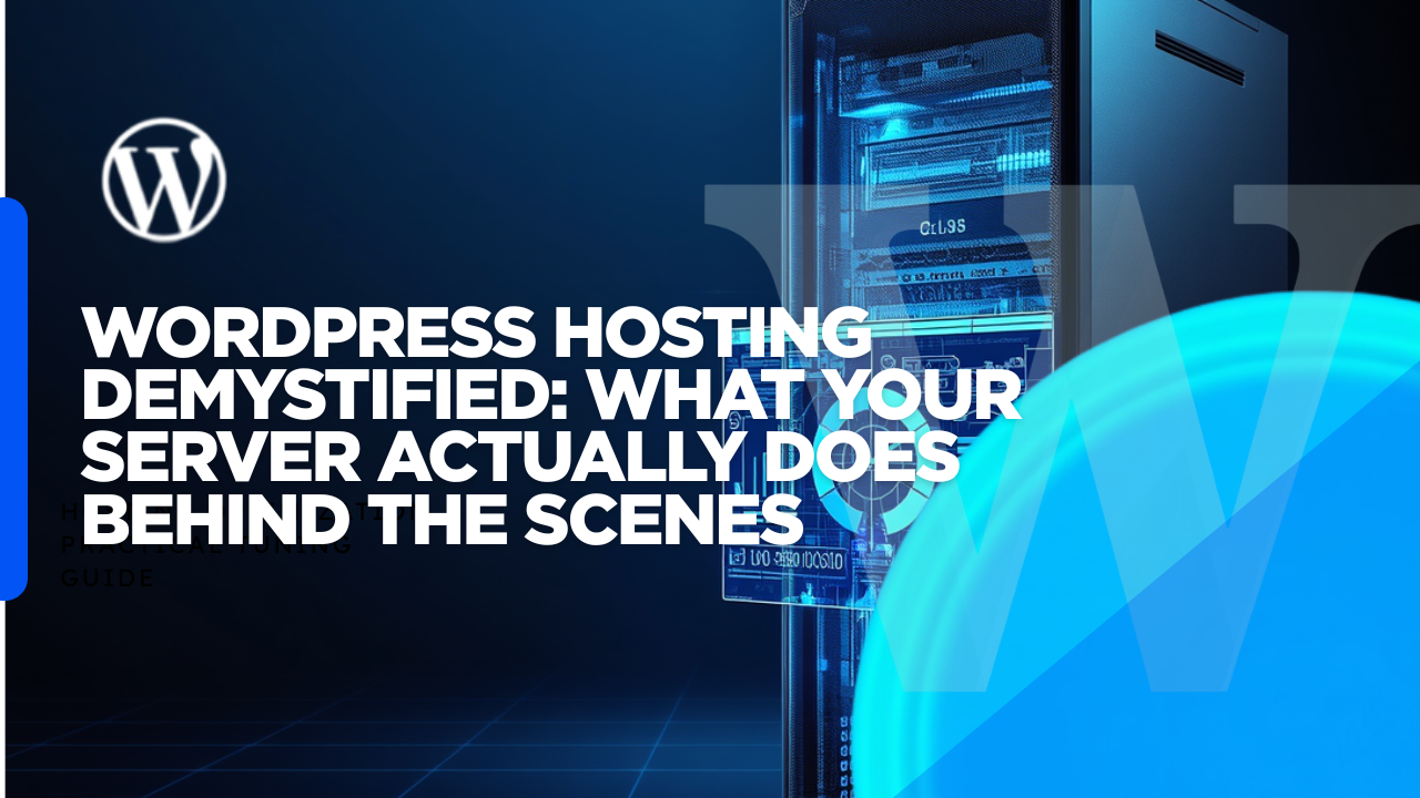 WordPress Hosting Demystified: What Your Server Actually Does Behind the Scenes