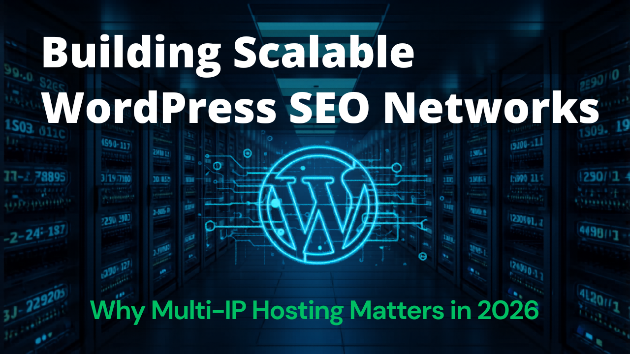 Building Scalable WordPress SEO Networks: Why Multi-IP Hosting Matters in 2026